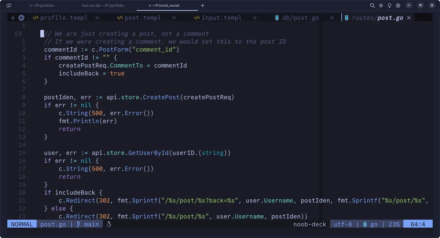 My Neovim setup